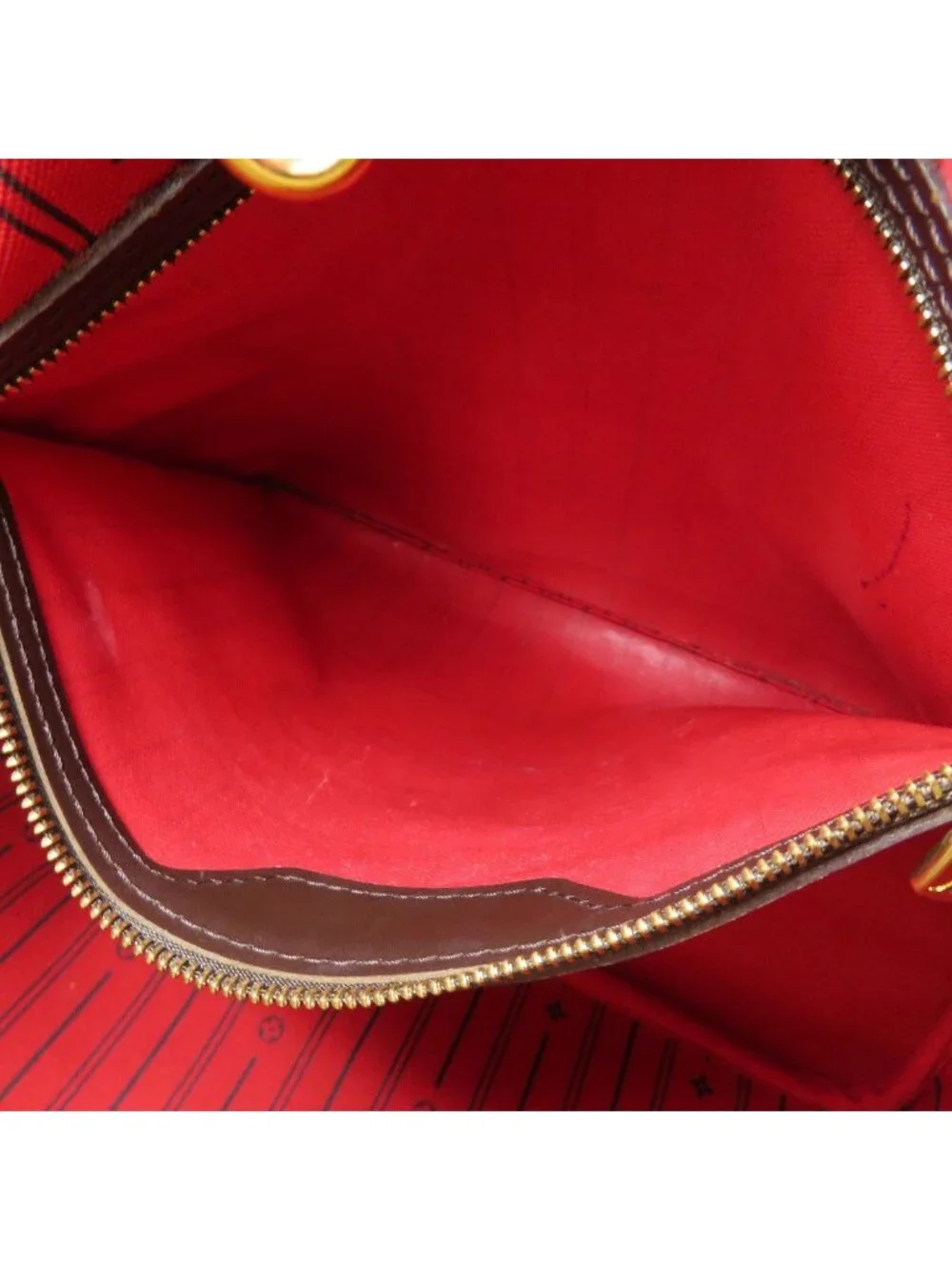 Louis Vuitton Neverfull MM Vintage Tote Bag Damier Canvas